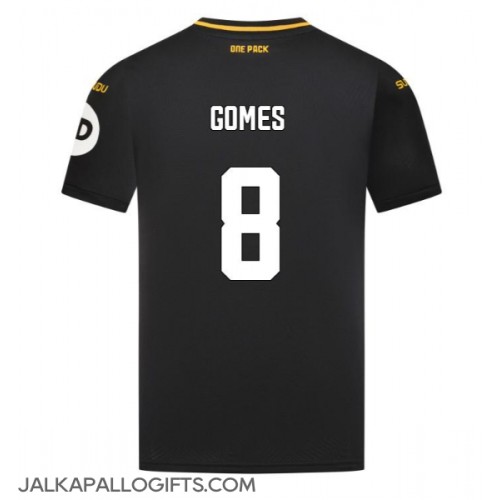 Wolves Joao Gomes #8 Vieraspaita 2024-25 Lyhythihainen